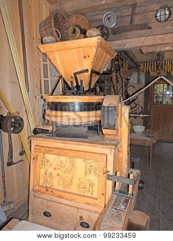 Model Of An Old Mill