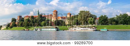 Wawel Castle In Kracow