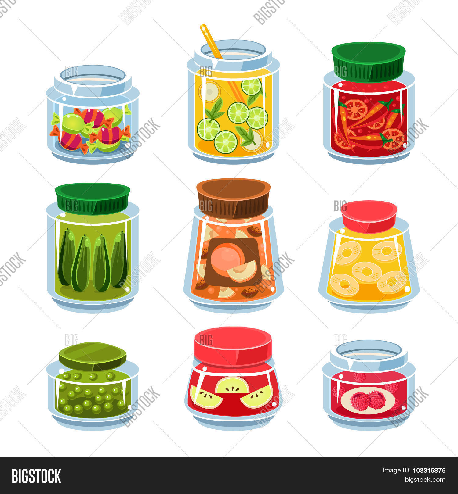 Canned Fruit Vector & Photo (Free Trial) Bigstock