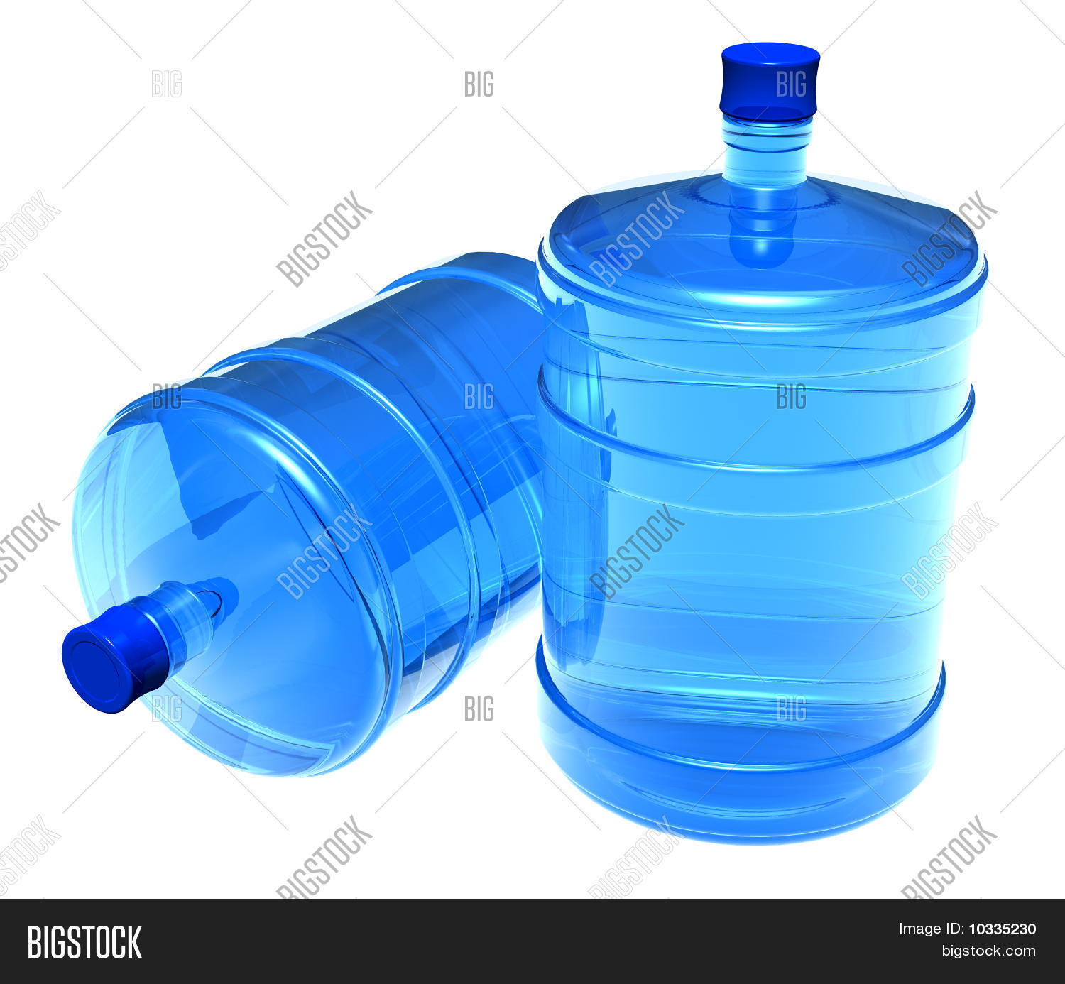 Set Big Bottles Water Image & Photo (Free Trial) Bigstock