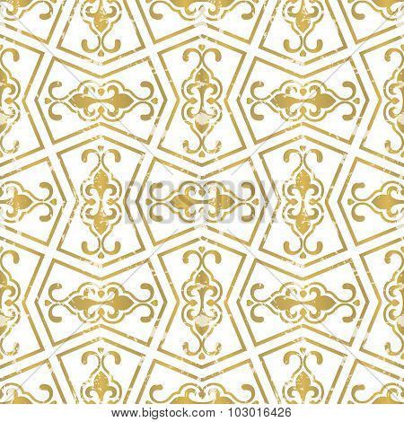 Seamless Geometric Tiling Pattern