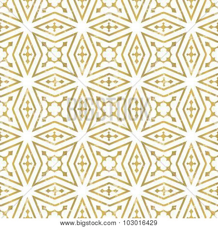 Seamless Geometric Tiling Pattern