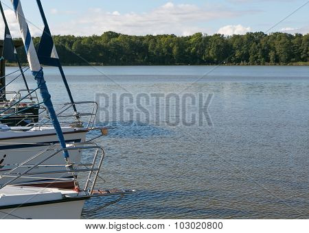 Beutiful Lake Photographed From Yacht