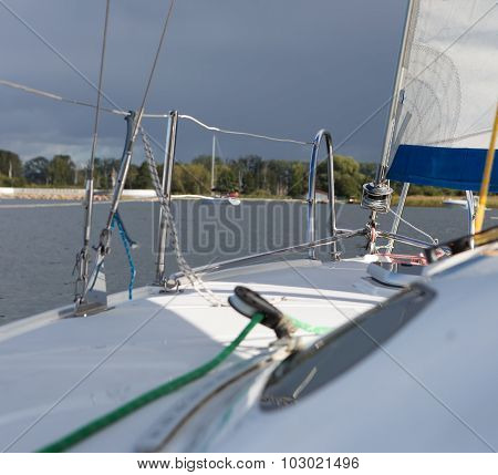 Beutiful Lake Photographed From Yacht
