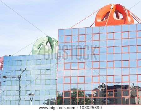 Glass Reflection Colored