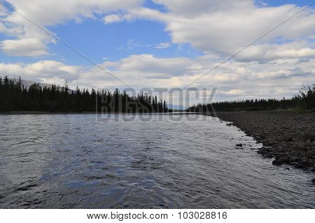 River Muksun, The Putorana Plateau.