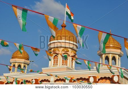 India pavilion at Global Village in Dubai, UAE
