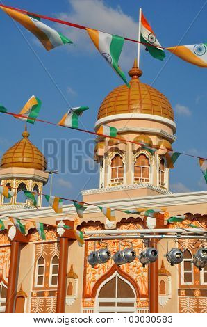 India pavilion at Global Village in Dubai, UAE