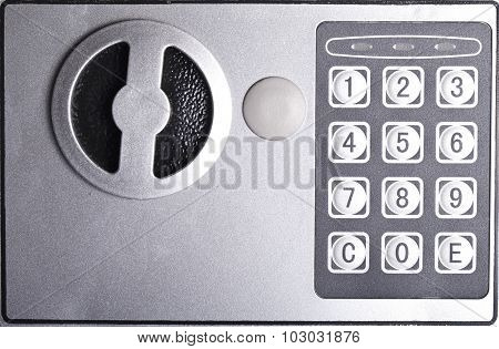 combination lock close-up