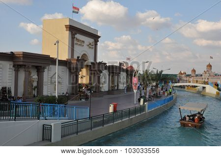 Palmyra pavilion at Global Village in Dubai, UAE