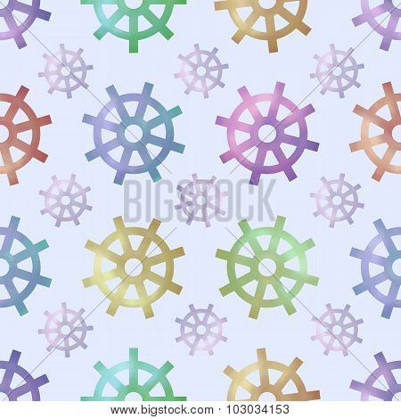 Vector Seamless Pattern With Helms