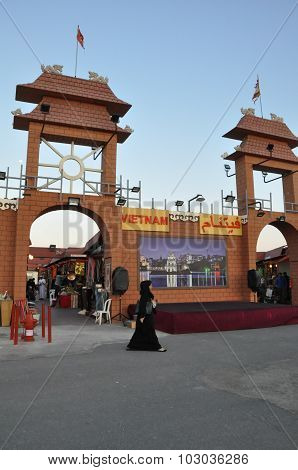 Vietnam pavilion at Global Village in Dubai, UAE