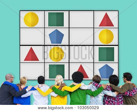 Sudoku Puzzle Problem Solving Leisure Games Concept