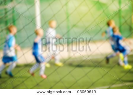 Kids Playing Soccer