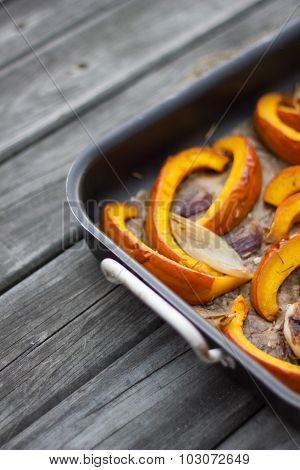 Roasted Pumpkins.