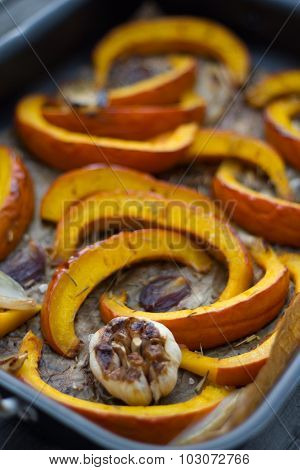 Roasted Pumpkins.