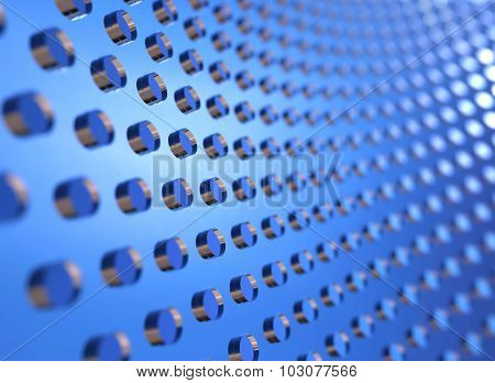 Abstract modern background with blue circles