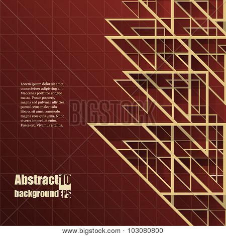 Abstract  background with geometric pattern.