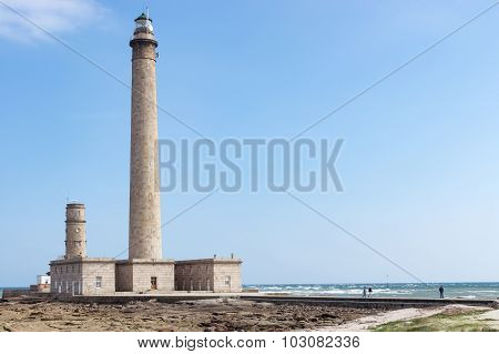 The Old Lighthouse Of Barfleur, France, Normandy 2015