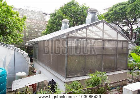 A small greenhouse
