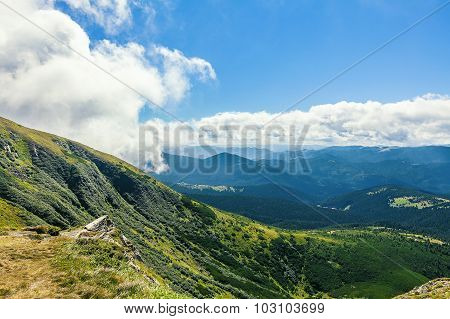 View From The Mountain Goverla