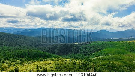 View From The Mountain Goverla