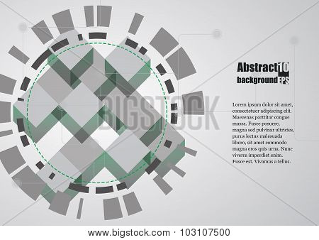 Abstract  background with geometric pattern.
