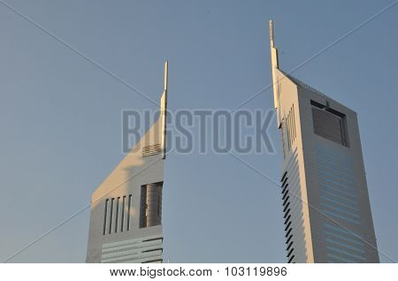 Emirates Towers in Dubai, UAE