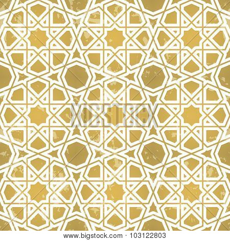 Seamless Geometric Tiling Pattern