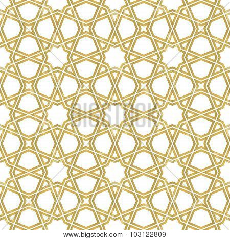Seamless Geometric Tiling Pattern