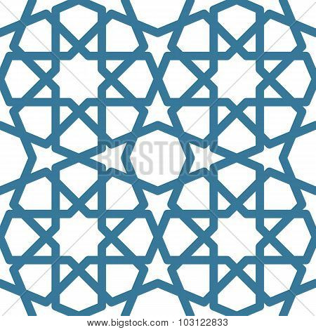 Seamless Geometric Tiling Pattern