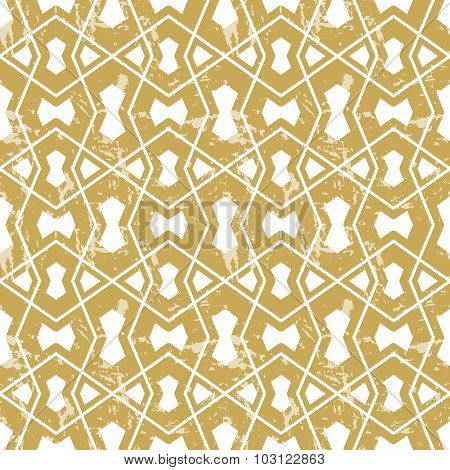 Seamless Geometric Tiling Pattern