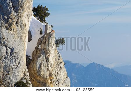 Foratata peak in the Pyrenees, Tena Valley, Huesca, Aragon, Spain.