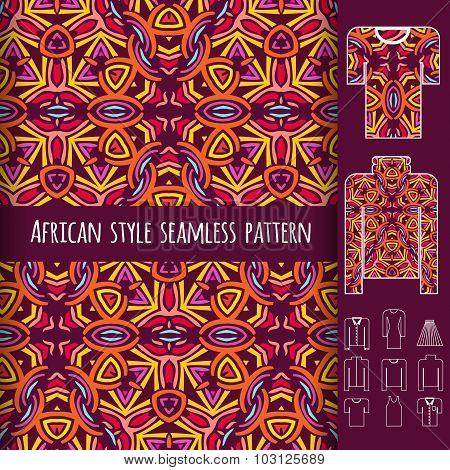 African Seamless Pattern