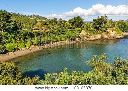 Seaside In Niebla, Valdivia, Chile
