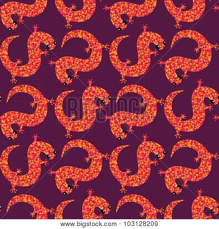 Salamanders Pattern