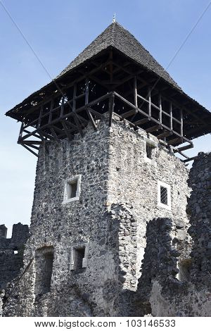 The ruins of the old castle