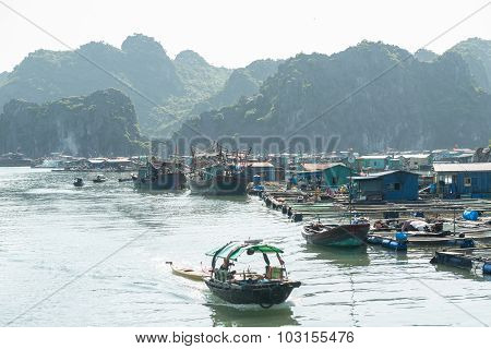 Floating village