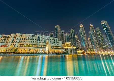 Dubai - JANUARY 9, 2015: Soul Al Bahar on January 9 in UAE, Dubai. Soul Al Bahar area is popular with tourists