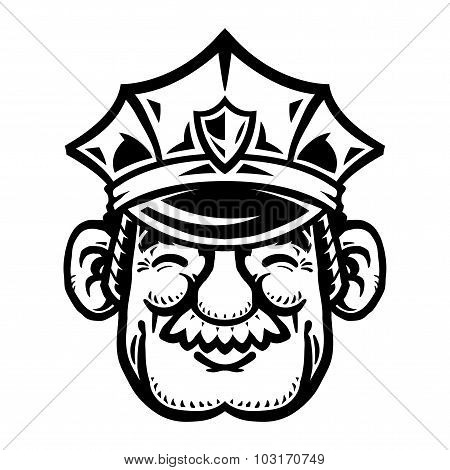 Cartoon Cop Police Officer