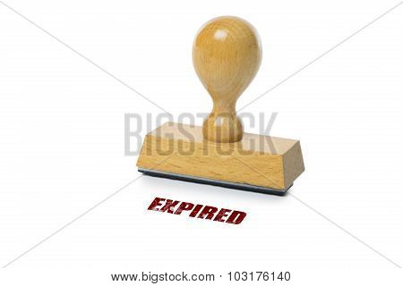 Expired Rubber Stamp