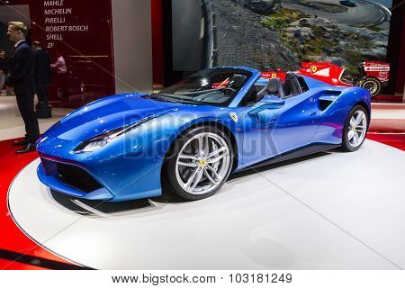 2015 Ferrari 488 Spider