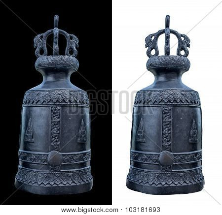 Bell With Black And White Background