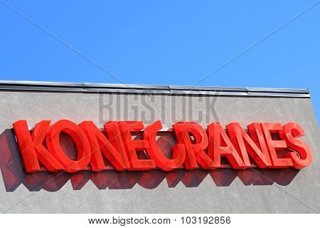 Konecranes Signage And Blue Sky