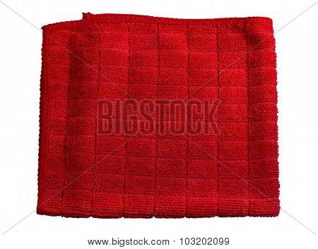 Microfiber Cloth  Red