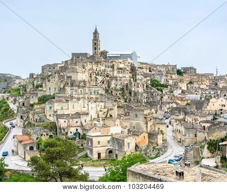 Ancient Town Of Matera, Basilicata, Italy