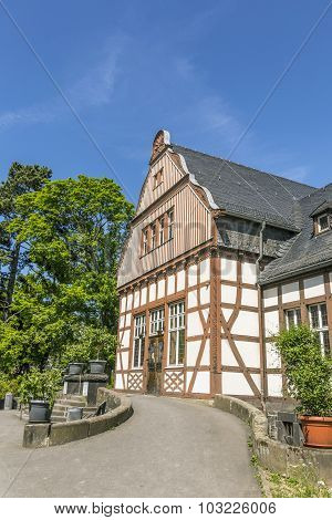 The Old Inhalatorium In Bad Nauheim, Germany Serves As Public Library Nowadays