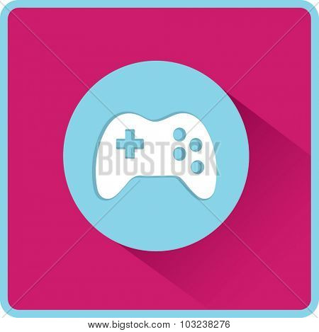 Vector flat Gaming Joystick Icon