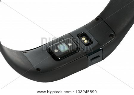 Gimpo-si, Korea - August 13, 2015:  Fitbit Charge Hr