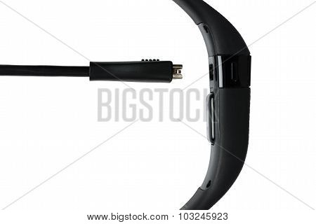 Gimpo-si, Korea - August 13, 2015:  Fitbit Charge Hr